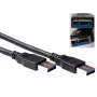 Cabo USB ACT USB 3.0 A macho - USB A macho 0,50 m