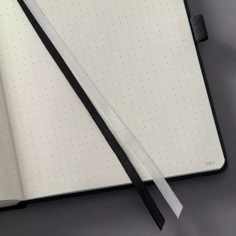 Caderno de notas Sigel CO108 A4 194 folhas preto