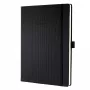 Caderno de notas Sigel CO108 A4 194 folhas preto