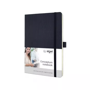 Caderno Sigel CO309 A5 194 folhas preto