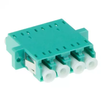 Adaptador quádruplo LC de fibra ótica ACT EA9008 OM3
