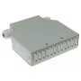ACT FA2043 caixa de fibra ótica, marfim, 130 x 130 x 45,3 mm