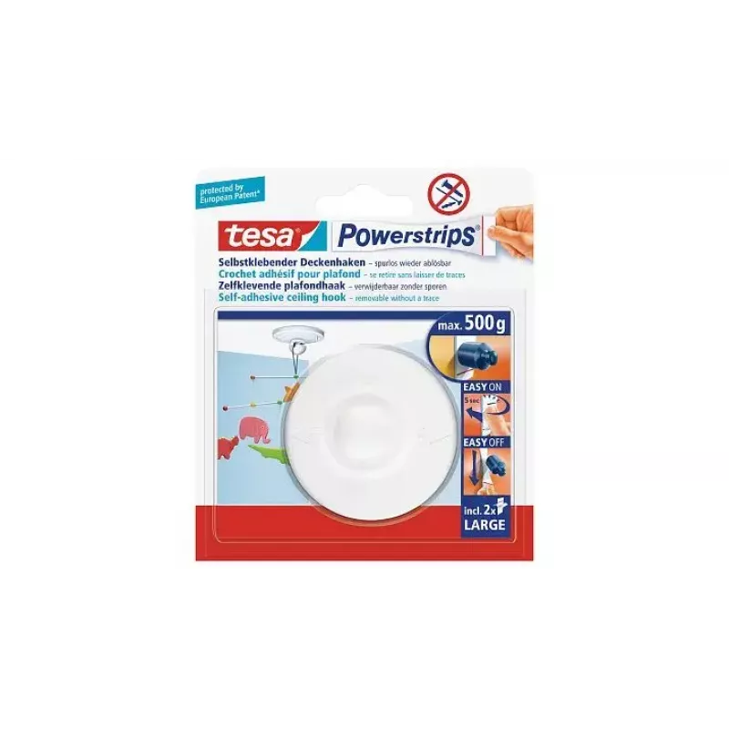 Crochet universal TESA Powerstrips Indoor 58029-00020-04