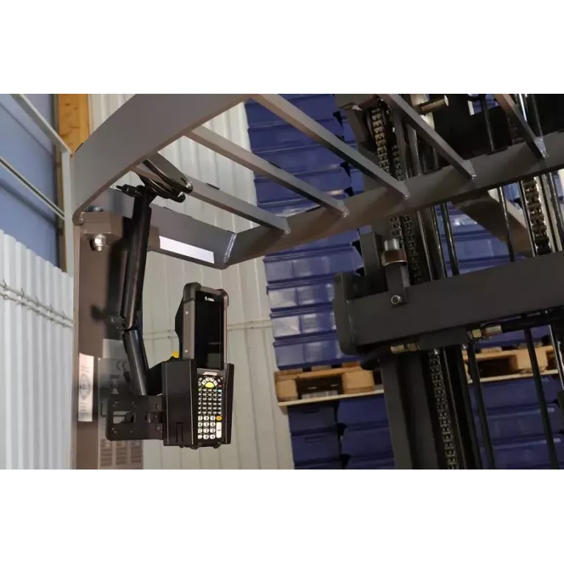 Suporte passivo Brodit 710134 computador móvel preto empilhador