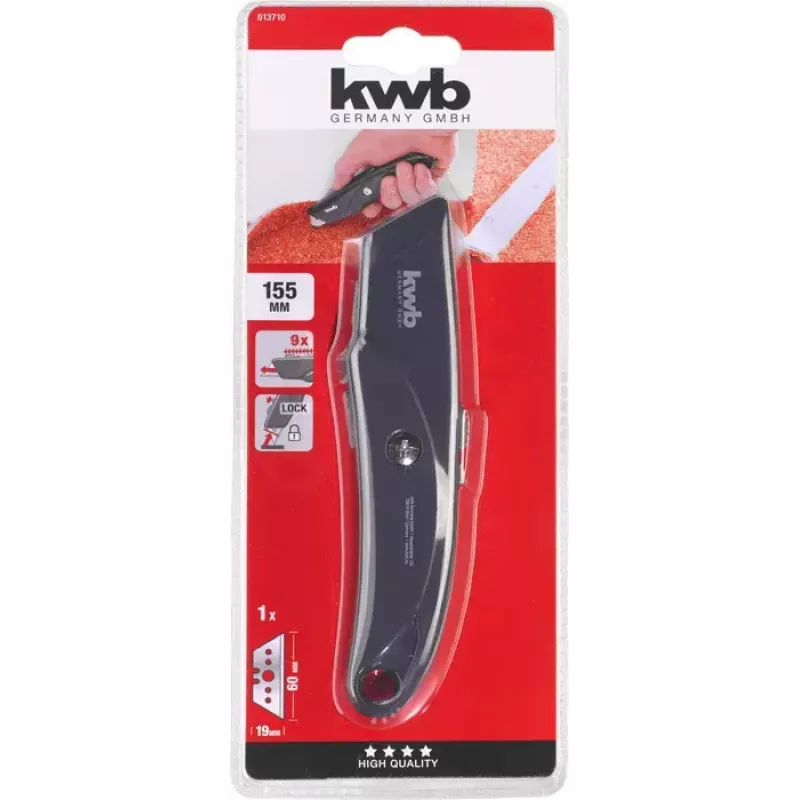 X-ato KWB 013710 155 mm de comprimento 6 cm lâmina