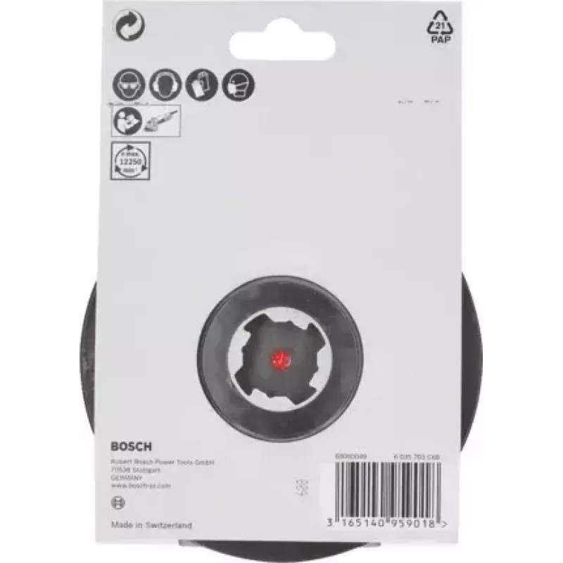 Bosch 2 608 601 721 acessório para rebarbadora prato de apoio