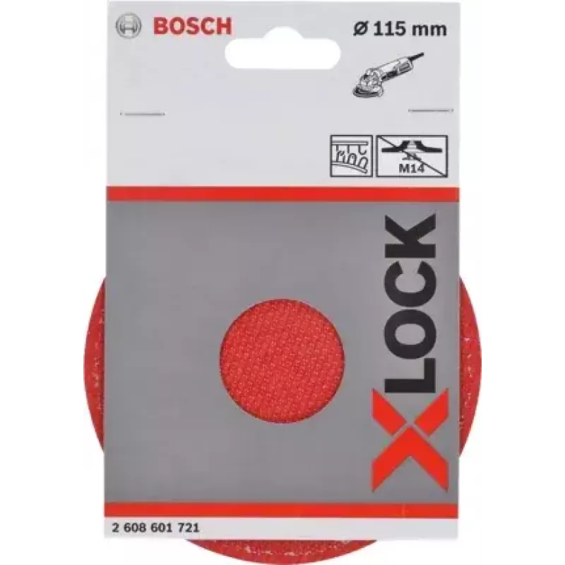 Bosch 2 608 601 721 acessório para rebarbadora prato de apoio