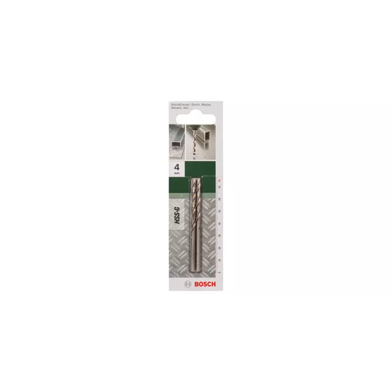 Conjunto de brocas Bosch 2609255041 4 mm de diâmetro 75 mm de comprimento 2 unidades