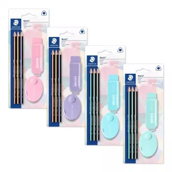 STAEDTLER Noris Pastel conjunto de escrita, 5 un., 61 SBK3 PA