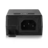 ACT AC4438 injetor PoE+ Gigabit, 10/100/1000 Mbit/s, IEEE 802.3/802.3ab/802.3af/802.3at/802.3u, 30 V, 100-240 V, preto