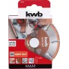 Disco de corte KWB EASY CUT metal duro universal 11,5 cm
