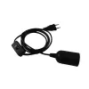 Cabo de alimentação Eurolite 51100666 preto 1,7 m H05VV-F 230 V