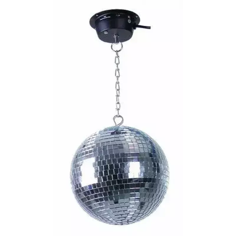 Conjunto de bola de espelhos 20 cm Eurolite Multicolour 30W 230V
