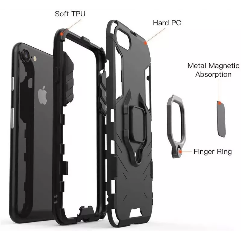 CoreParts MOBX-COV-JL-11 Capa para telemóvel 15,5 cm (6,1 polegadas) capa preta