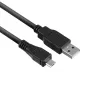 Cabo de carregamento/dados USB 2.0 ACT conector macho A – conector macho Micro-B, 1 metro