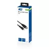 Cabo de carregamento/dados USB 2.0 ACT conector macho A – conector macho Micro-B, 1 metro