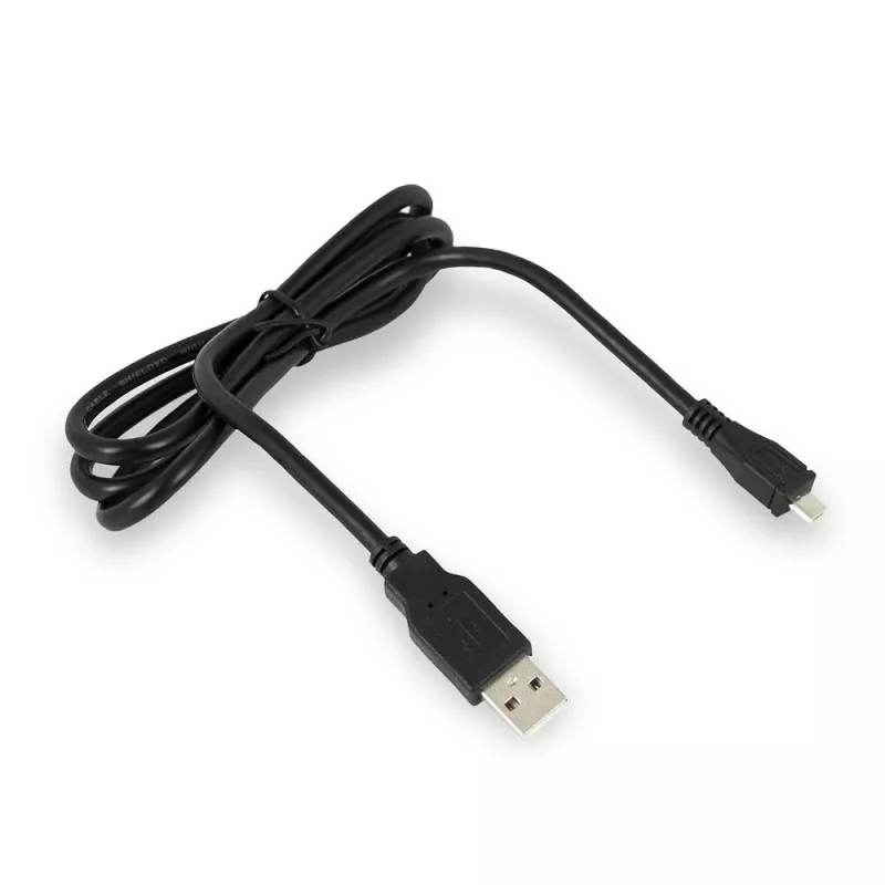 Cabo de carregamento/dados USB 2.0 ACT conector macho A – conector macho Micro-B, 1 metro