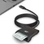 Leitor de cartões smartcard eID USB-C externo ACT, preto
