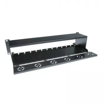 Painel de fibra ACT High Density 2HE para 12 cassetes MTP®-MPO / placas adaptadoras Keystone