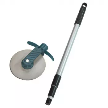 Saca-ervas WENKO 88231500 cabo em aço inoxidável plástico preto cinzento 139 cm