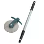 Saca-ervas WENKO 88231500 cabo em aço inoxidável plástico preto cinzento 139 cm