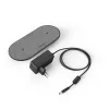 Hama QI-FC10 DUO smartphone preto AC carregamento sem fios carregamento rápido interior