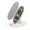 Hama QI-FC10S-Fab smartphone branco USB carregamento sem fios carregamento rápido para interior