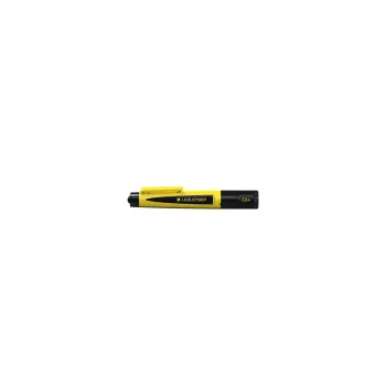 Lanterna de caneta Ledlenser EX4 preta amarela IPX8 50 lm 35 m