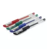 Canetas de gel com tampa Hama Basic preto, azul, verde, vermelho 4 unidades