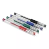 Canetas de gel com tampa Hama Basic preto, azul, verde, vermelho 4 unidades