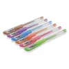 Canetas de gel com tampa Hama Pastel azul, castanho, verde, laranja, rosa, roxo 6 unid.