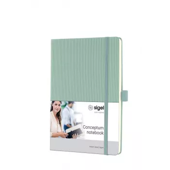 Caderno Sigel CO683 A5 97 folhas verde capa dura