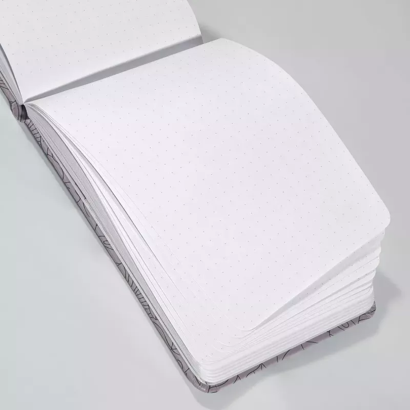 Caderno Sigel Jolie JN352 A6+ 79 folhas preto roxo