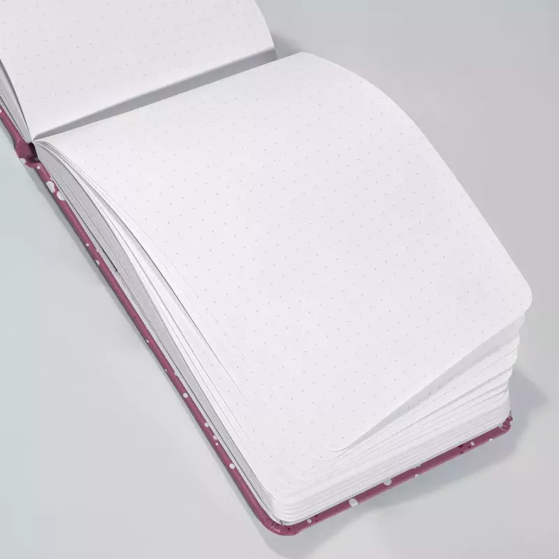 Sigel Jolie Beauty Pink Happiness JN338 caderno, A6+, pontilhado, capa dura