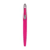Caneta de tinta permanente Herlitz my.pen sistema de cartuchos rosa branco