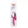 Caneta de tinta permanente Herlitz my.pen sistema de cartuchos rosa branco