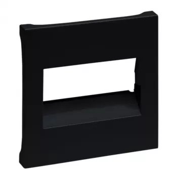 Legrand 765354 Placa de cobertura/tampa de interruptor preta