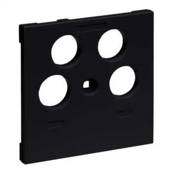 Legrand 765357 Placa de parede/tampa de interruptor preta