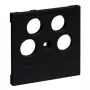 Legrand 765357 Placa de parede/tampa de interruptor preta