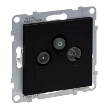 Legrand 765369 Tomada TV + SAT preta