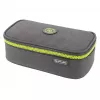 Estojo Herlitz beatBox ABC poliéster cinzento amarelo 225x120x70mm