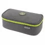 Estojo Herlitz beatBox ABC poliéster cinzento amarelo 225x120x70mm