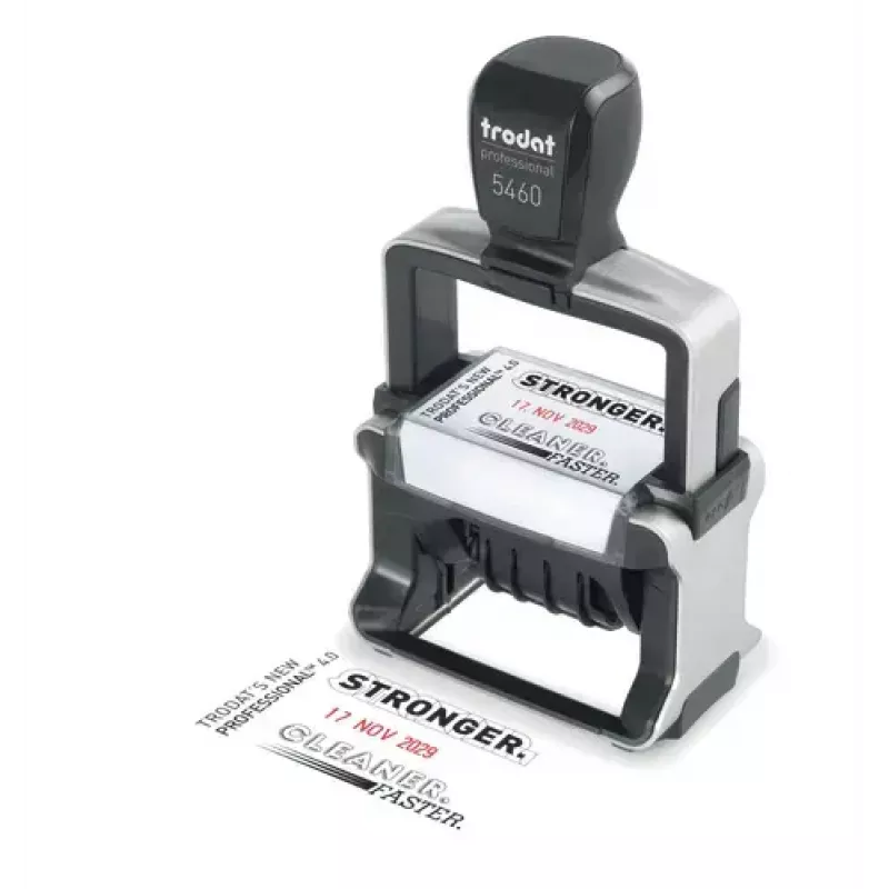 Trodat Professional 5117 carimbo autoentintável de texto/data
