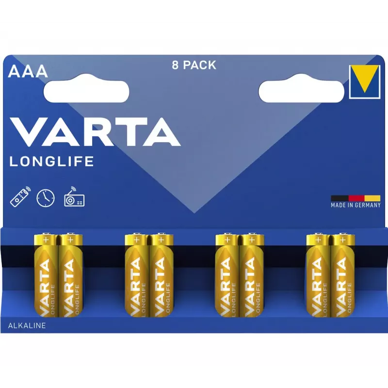Pilha Varta 04103 AAA alcalina 44,5 mm 11,3 g