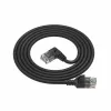 ACT Preto 1,5 metros Cabo de rede Slimline U/UTP CAT6A LSZH com DC2951