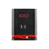 Cubo distribuidor de energia Olympia SW 1000 com 3 tomadas, 1,5 m de cabo, 230 V, 16 A, preto/vermelho