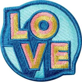 Pin LAUT MAGMOJI Aqua/Amarelo pin de tecido em peluche, 1 unid.