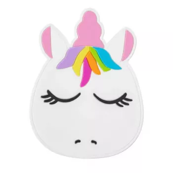 Pin LAUT MAGMOJI — autocolante decorativo em PVC branco, compatível com MagSafe