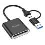 Leitor de cartões Equip 245461 USB 3.2 Gen 2 Type-C preto CFexpress 2.0