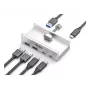 Hub de interfaces Equip 128967 USB 3.2 Gen 1 (3.1 Gen 1) Type-A 5000 Mbit/s alumínio